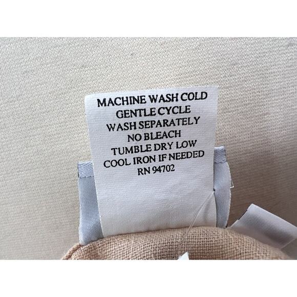 NWT Hot Cotton Tunic Top 100% Linen Button Up Shirt Lagenlook Size Large - Picture 8 of 9